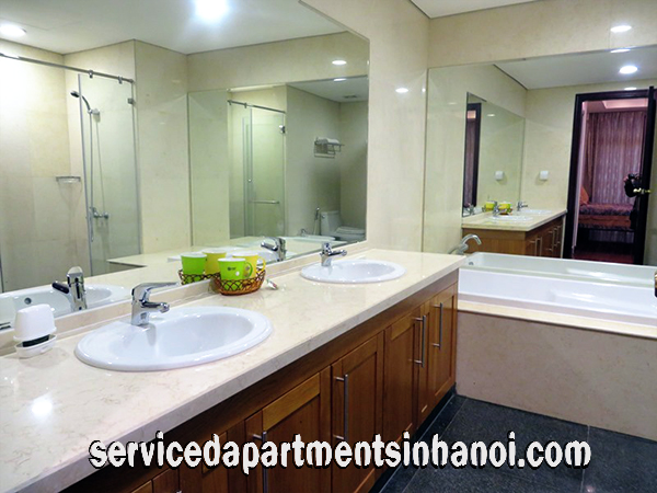 Luxury Three bedroom Apartment for rent in VinHomes Royal City 9