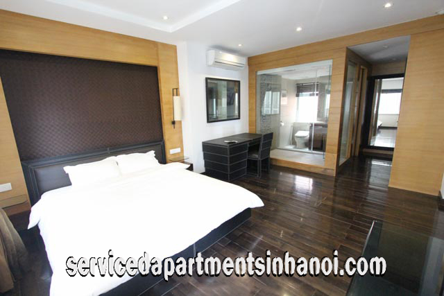 Luxury Three Bedroom Apartment Rental in Quang An Street, Tay Ho, Panorama Lake View 10