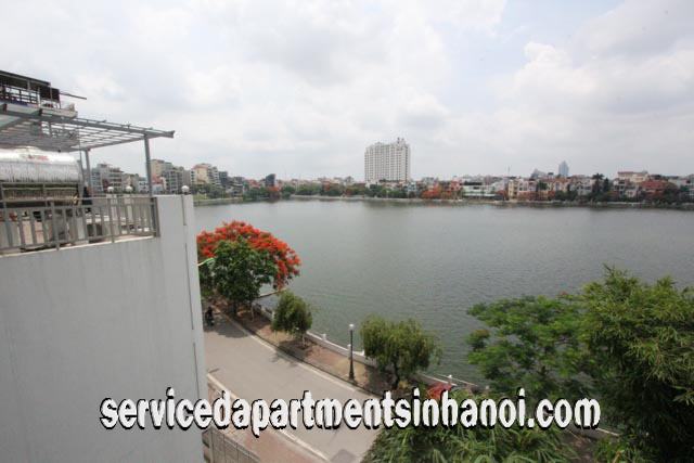 Luxury Three Bedroom Apartment Rental in Quang An Street, Tay Ho, Panorama Lake View 2