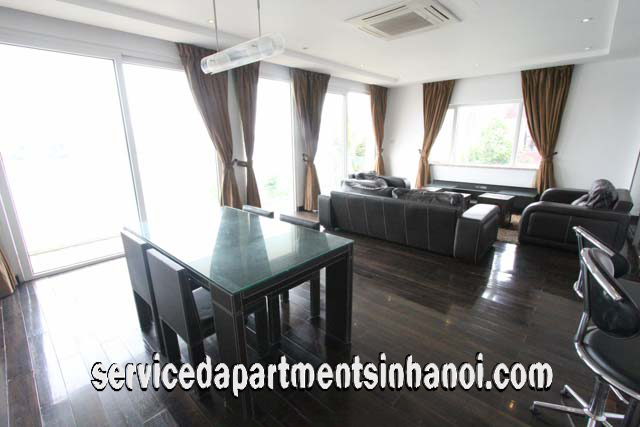 Luxury Three Bedroom Apartment Rental in Quang An Street, Tay Ho, Panorama Lake View 5