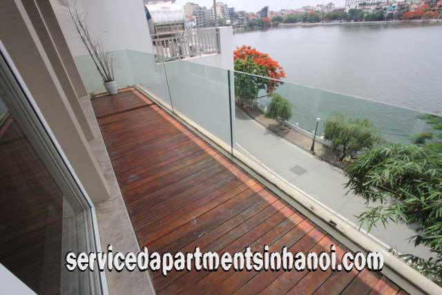 Luxury Three Bedroom Apartment Rental in Quang An Street, Tay Ho, Panorama Lake View 6