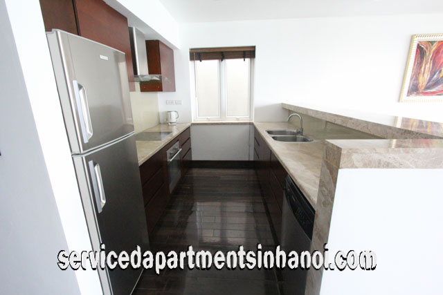 Luxury Three Bedroom Apartment Rental in Quang An Street, Tay Ho, Panorama Lake View 7
