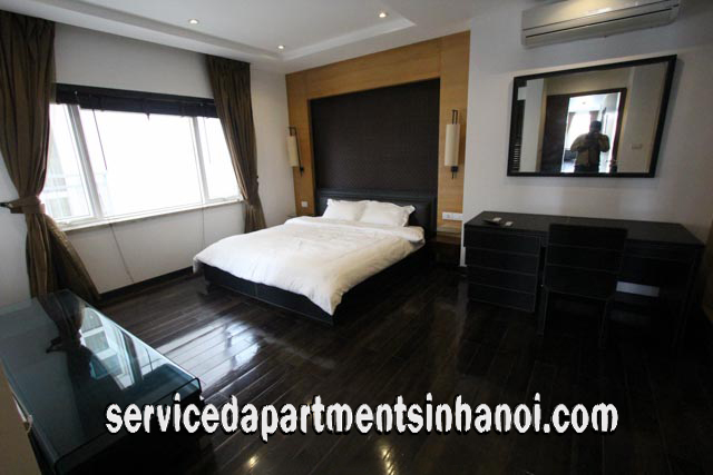 Luxury Three Bedroom Apartment Rental in Quang An Street, Tay Ho, Panorama Lake View 12