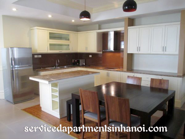 Luxury two bedroom apartment for lease near Hoan Kiem Lake. 5