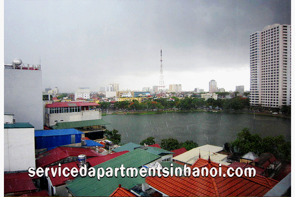 Luxury two bedroom Apartment Rental With Ngoc Khanh LakeView, Ba Dinh 1