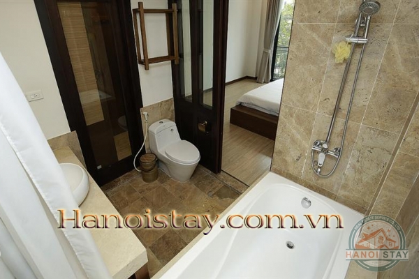 *Magnificent 03 Bedroom Serviced Apartment Rental in Xuan Dieu street, Tay Ho* 11