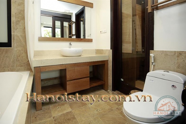 *Magnificent 03 Bedroom Serviced Apartment Rental in Xuan Dieu street, Tay Ho* 14