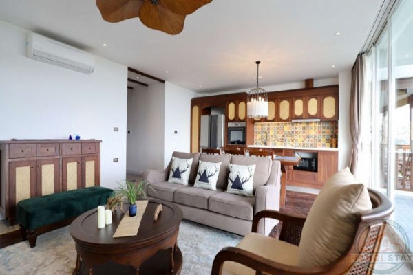 *Magnificent 03 BR apartment for rent in Dang Thai Mai Str, Tay Ho, Ideal Balcony* 3