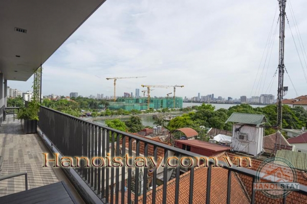 *Magnificent & Beautiful View 03 Bedroom Apartment Rental in Xuan Dieu str, Tay Ho* 2