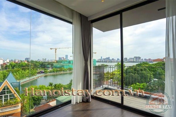 *Magnificent & Beautiful View 03 Bedroom Apartment Rental in Xuan Dieu str, Tay Ho* 13