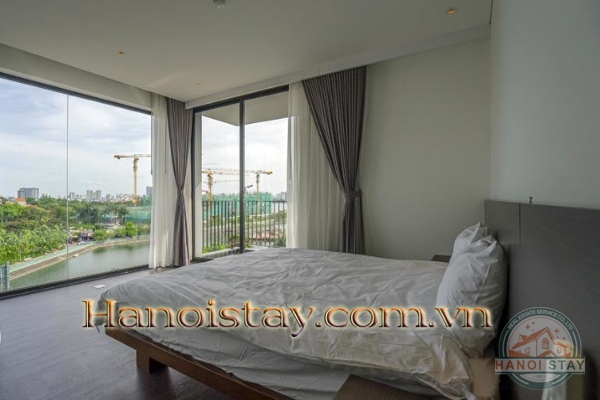 *Magnificent & Beautiful View 03 Bedroom Apartment Rental in Xuan Dieu str, Tay Ho* 9