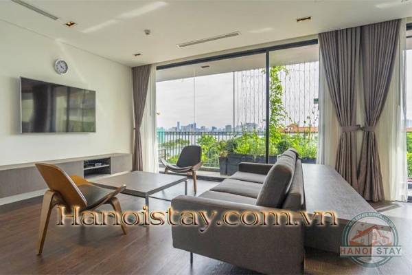 *Magnificent & Beautiful View 03 Bedroom Apartment Rental in Xuan Dieu str, Tay Ho* 29