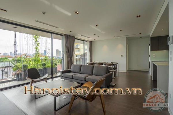 *Magnificent & Beautiful View 03 Bedroom Apartment Rental in Xuan Dieu str, Tay Ho* 31