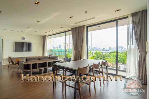*Magnificent & Beautiful View 03 Bedroom Apartment Rental in Xuan Dieu str, Tay Ho* 33