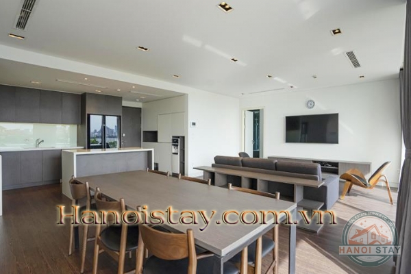 *Magnificent & Beautiful View 03 Bedroom Apartment Rental in Xuan Dieu str, Tay Ho* 36