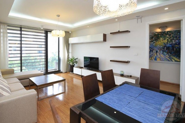 Modern 02 Bedroom Apartment Rental in Truc Bach Area, Ba Dinh, Pleasure-Loving Terrace 7
