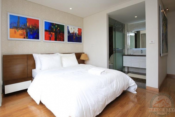 Modern 02 Bedroom Apartment Rental in Truc Bach Area, Ba Dinh, Pleasure-Loving Terrace 14