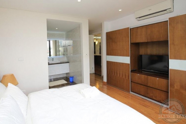 Modern 02 Bedroom Apartment Rental in Truc Bach Area, Ba Dinh, Pleasure-Loving Terrace 15