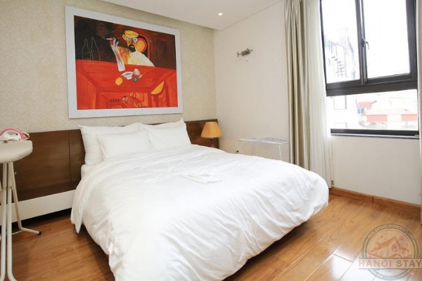 Modern 02 Bedroom Apartment Rental in Truc Bach Area, Ba Dinh, Pleasure-Loving Terrace 19
