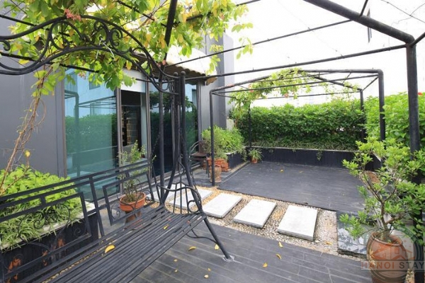 Modern 02 Bedroom Apartment Rental in Truc Bach Area, Ba Dinh, Pleasure-Loving Terrace 23