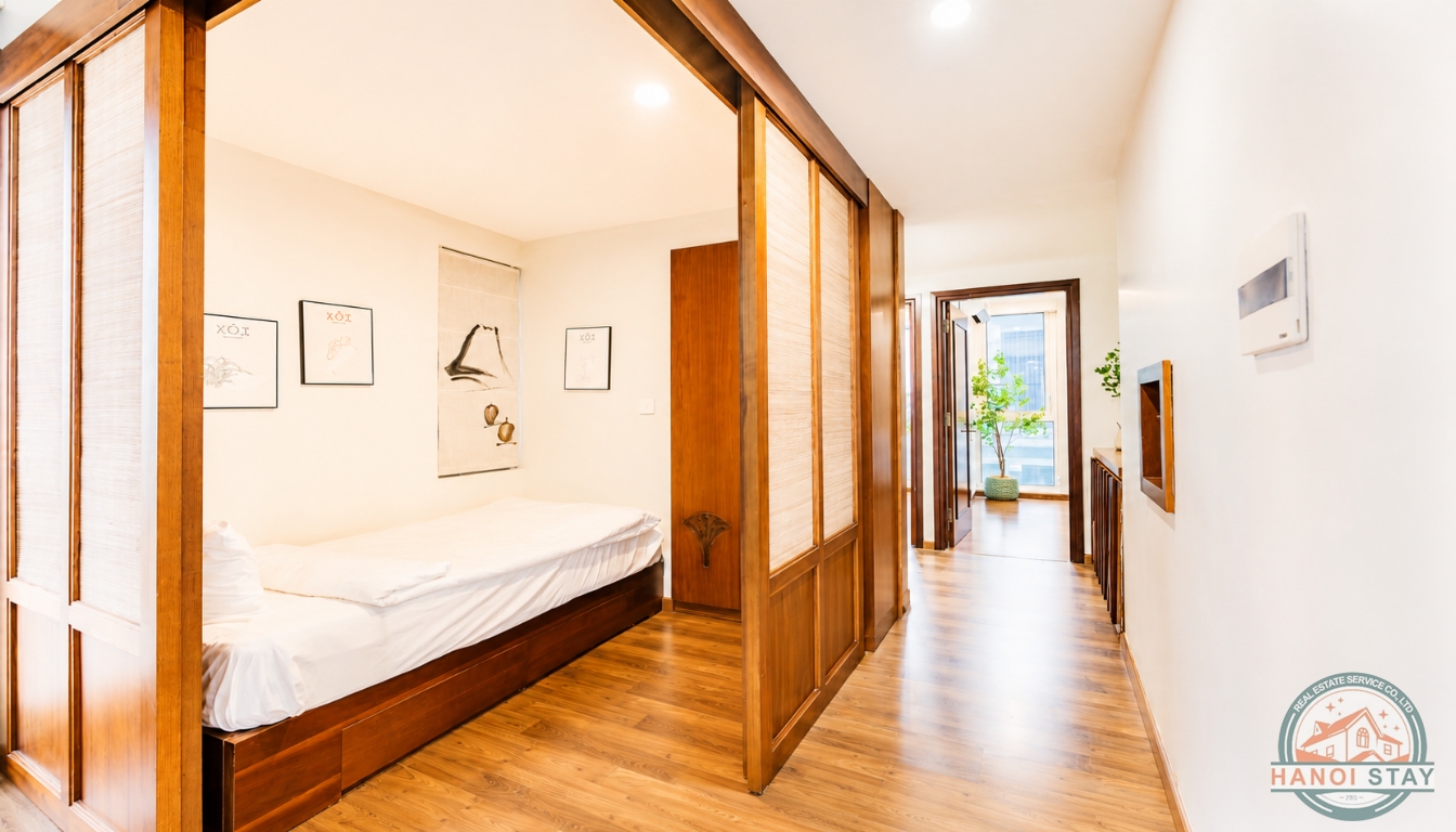 Modern 03 BR Serviced Apartment for rent in Kim Ma Area, Ba Dinh 6
