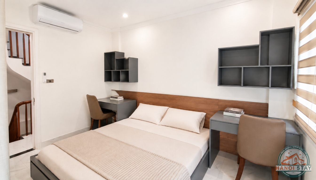 Modern 3BR House for Rent in Doi Can, Ba Dinh with Private Terrace 2