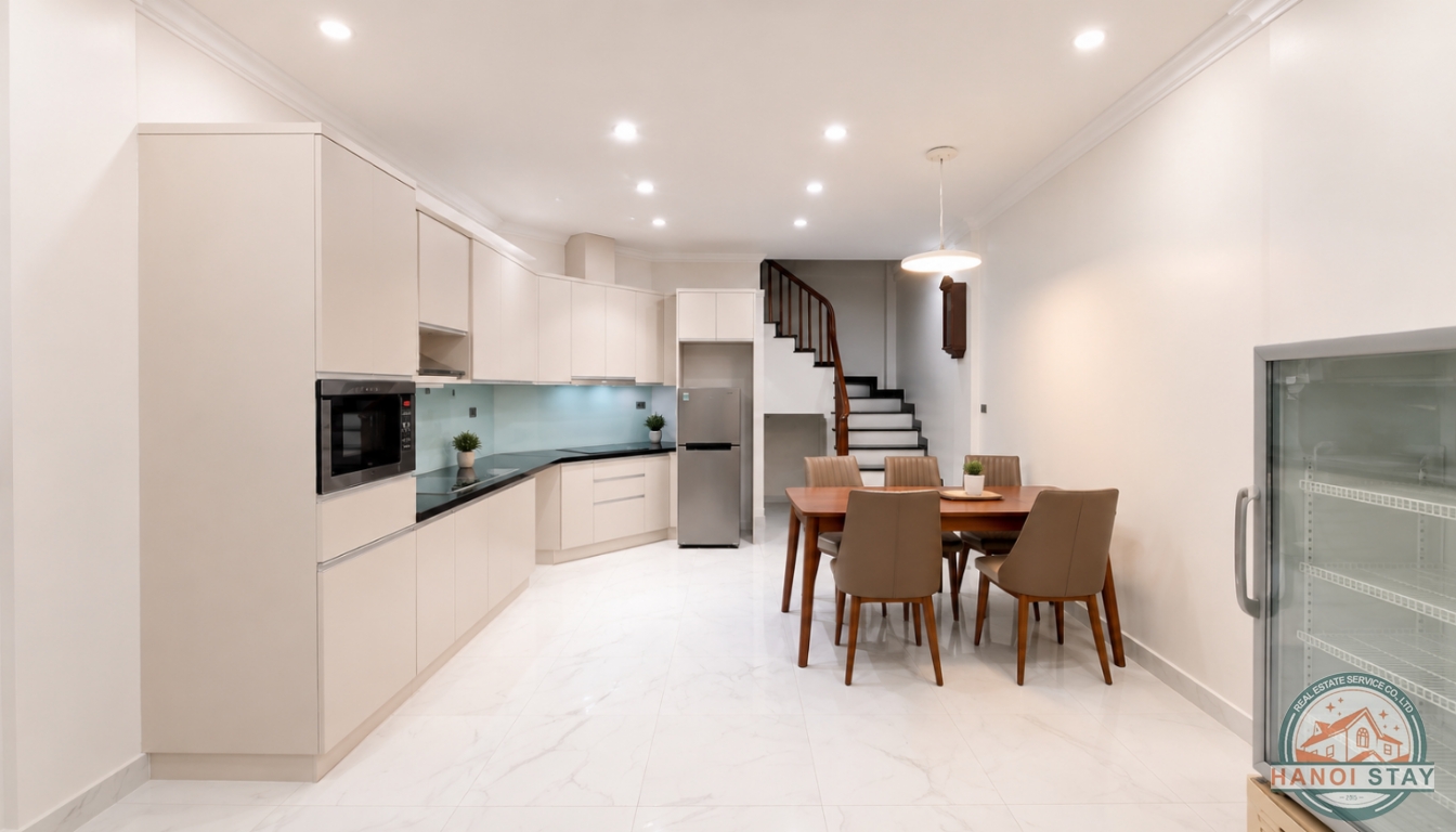 Modern 3BR House for Rent in Doi Can, Ba Dinh with Private Terrace 6