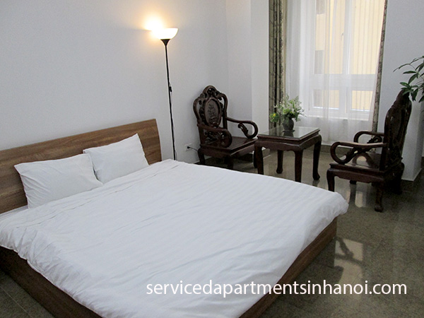 Modern and brand new two bedroom apartment for rent in Ba Dinh near Giang Vo street 6