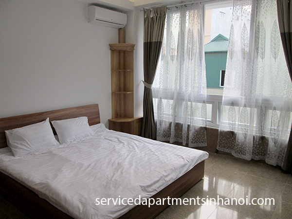 Modern and brand new two bedroom apartment for rent in Ba Dinh near Giang Vo street 8