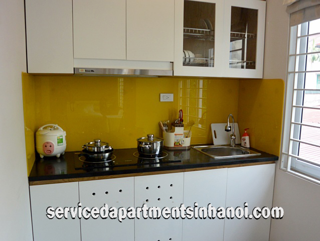 Modern and Well Equipped Apartment for rent in Doi Can street, Ba Dinh 5