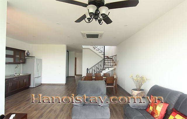 *MODERN BRIGHT 3 BR APARTMENT RENTAL IN QUANG KHANH STREET, TAY HO, STUNNING PRIVATE TERRACE* 11