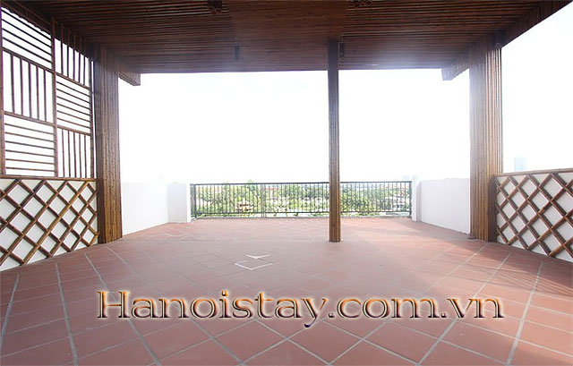 *MODERN BRIGHT 3 BR APARTMENT RENTAL IN QUANG KHANH STREET, TAY HO, STUNNING PRIVATE TERRACE* 15