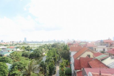 *MODERN BRIGHT 3 BR APARTMENT RENTAL IN QUANG KHANH STREET, TAY HO, STUNNING PRIVATE TERRACE*