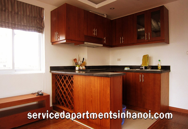 Modern decoration serviced apartment for rent near Thien Quag Lake 4