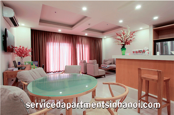 Modern design and luxurious apartment rental in Hanoi West Lake 3