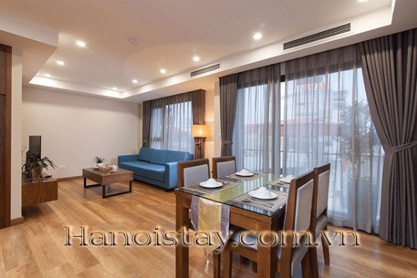 Modern design, Simple and Sophisticated Apartment Rental Near Thong Nhat Park, Hanoi 3