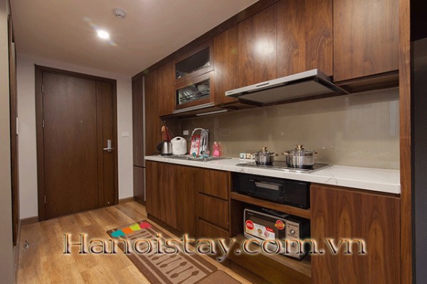 Modern design, Simple and Sophisticated Apartment Rental Near Thong Nhat Park, Hanoi 6