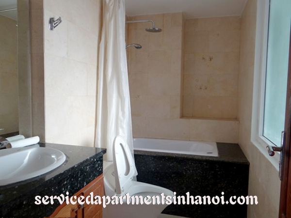 Modern Duplex Three bedroom serviced apartment Rental in Truc Bach 13
