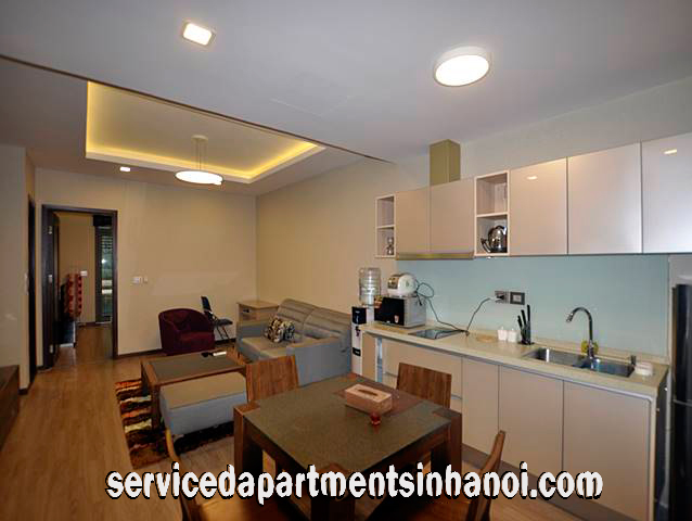 Modern Furniture One Bedroom apartment rental in Ba Dinh, near Ngoc Khanh Lake 2