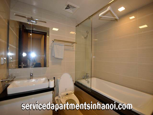 Modern Furniture One Bedroom apartment rental in Ba Dinh, near Ngoc Khanh Lake 9