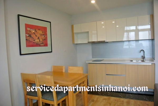 Modern layout servied apartment in Ba Dinh, one bed, big window 12