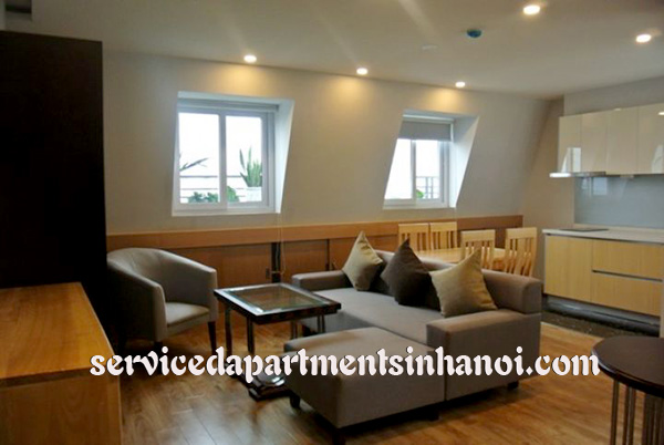 Modern layout servied apartment in Ba Dinh, one bed, big window 15