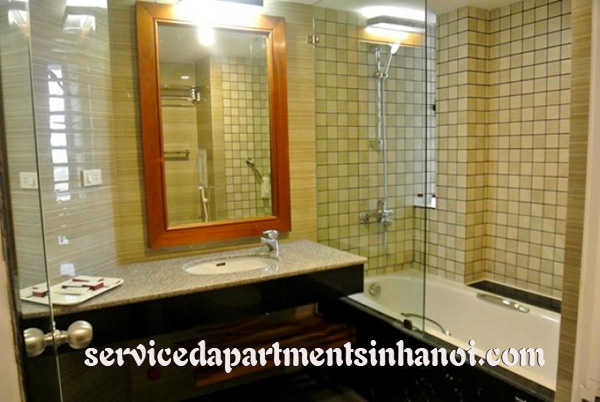 Modern layout servied apartment in Ba Dinh, one bed, big window 18