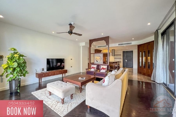 Modern Luxury: Spacious 4-Bedroom Apartment for Rent on Quang Khanh Street, Near the Lake 2