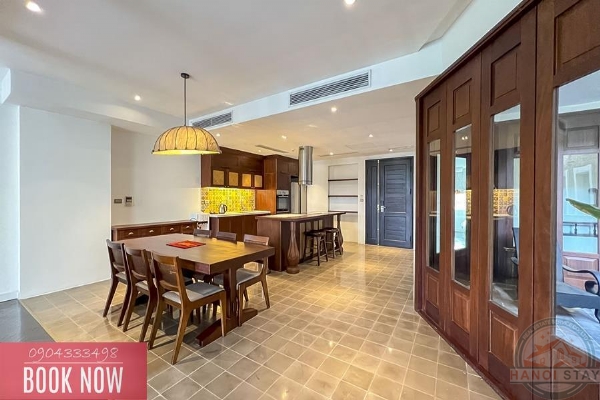 Modern Luxury: Spacious 4-Bedroom Apartment for Rent on Quang Khanh Street, Near the Lake 7