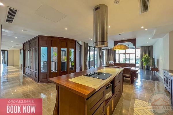 Modern Luxury: Spacious 4-Bedroom Apartment for Rent on Quang Khanh Street, Near the Lake 11