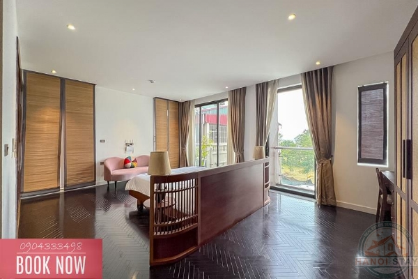 Modern Luxury: Spacious 4-Bedroom Apartment for Rent on Quang Khanh Street, Near the Lake 15