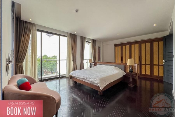 Modern Luxury: Spacious 4-Bedroom Apartment for Rent on Quang Khanh Street, Near the Lake 17