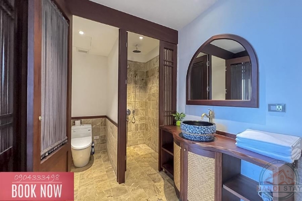 Modern Luxury: Spacious 4-Bedroom Apartment for Rent on Quang Khanh Street, Near the Lake 20