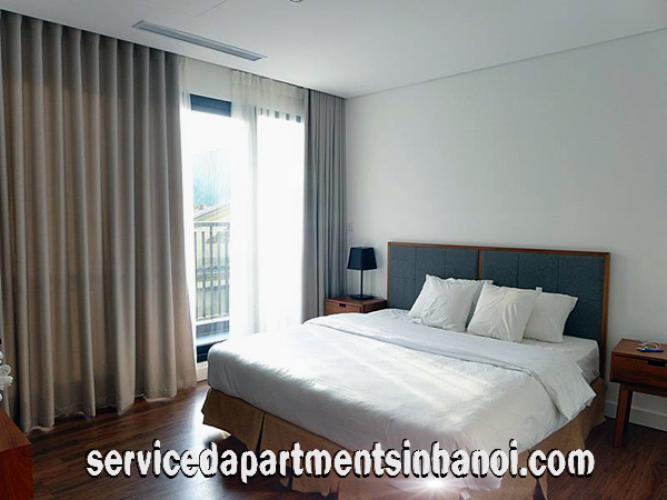 Modern One Bedroom Apartment for Rent in Dong Da, Big Balcony 6
